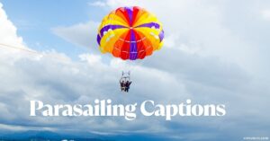 Parasailing Captions For Instagram & Quotes